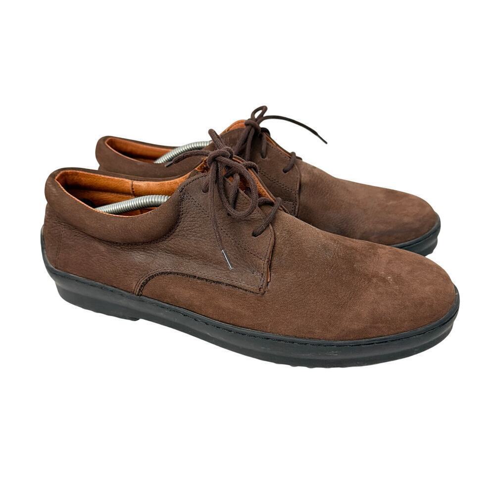 Tommy Bahama Shoes Mens Sz 11 Oxford Brown Leather Driving Made in Spain Lace Up